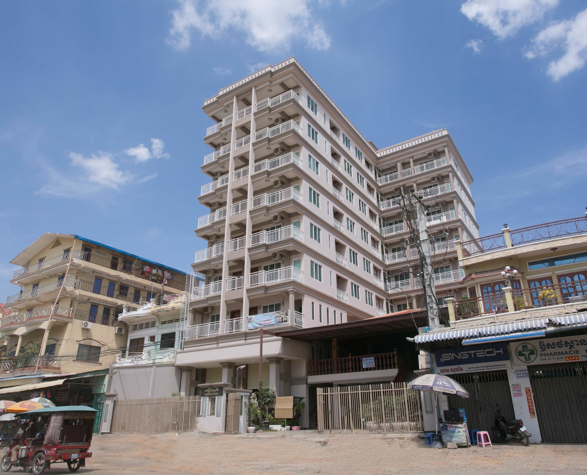 Raksmey Suo Hotel Пном Пен Екстериор снимка